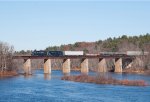 MAWA 506 Crosses the Kennebec River